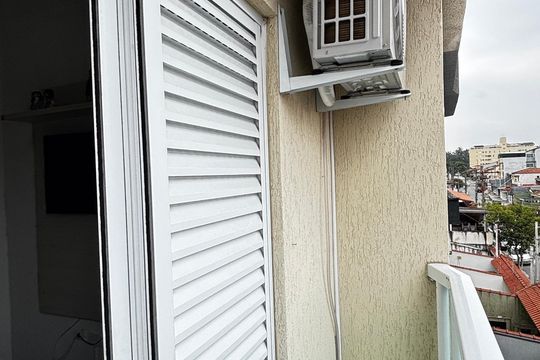 Suite Varanda de apartamento à venda com 2 quartos, 100m² em Vila Camilópolis, Santo André