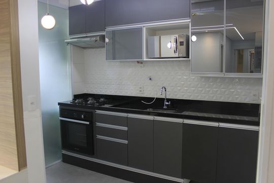 Cozinha de apartamento para alugar com 2 quartos, 68m² em Macedo, Guarulhos