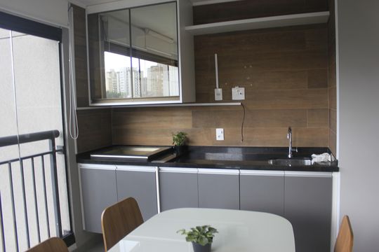 Varanda gourmet de apartamento para alugar com 2 quartos, 68m² em Macedo, Guarulhos