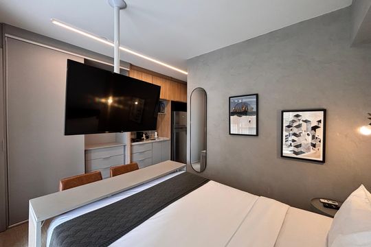 Kitnet/Studio para alugar com 1 quarto, 36m² em Indianópolis, São Paulo