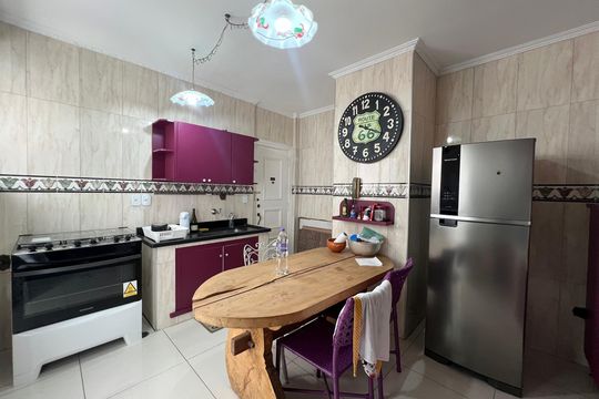 Cozinha de apartamento à venda com 2 quartos, 200m² em República, São Paulo