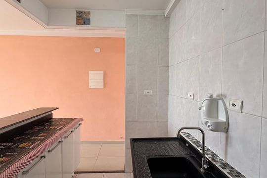 Cozinha  de apartamento para alugar com 2 quartos, 48m² em Vila Goncalves, São Bernardo do Campo
