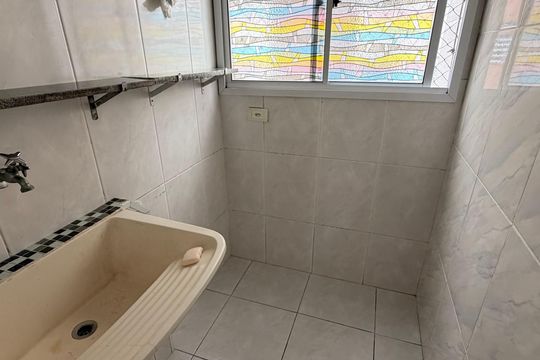 Área de serviço  de apartamento para alugar com 2 quartos, 48m² em Vila Goncalves, São Bernardo do Campo