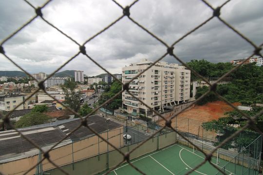 Sala - Vista de apartamento à venda com 1 quarto, 4m² em Pechincha, Rio de Janeiro