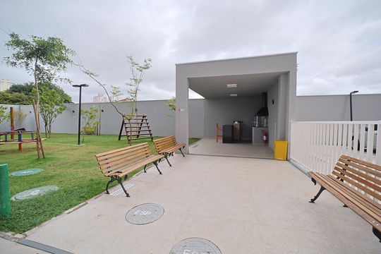Área comum - Churrasqueira de apartamento para alugar com 2 quartos, 29m² em Vila Granada, São Paulo