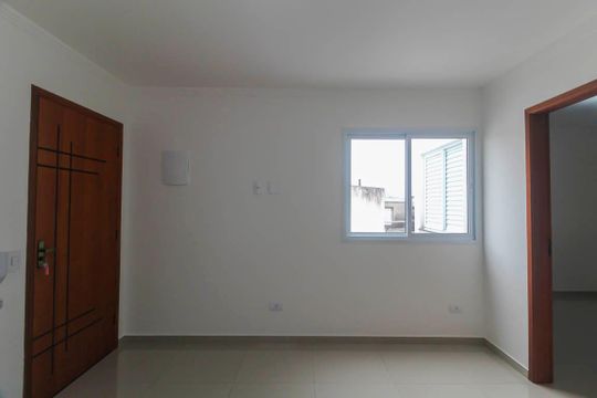 Sala/Cozinha de apartamento para alugar com 2 quartos, 42m² em Chácara Mafalda, São Paulo