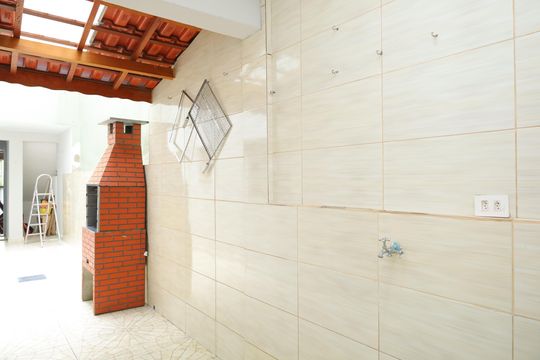 Área de Serviço de casa para alugar com 2 quartos, 80m² em Vila Cosmopolita, São Paulo