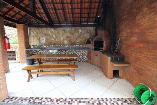 Área comum - Churrasqueira de apartamento para alugar com 3 quartos, 93m² em Parque Residencial Aquarius, São José dos Campos