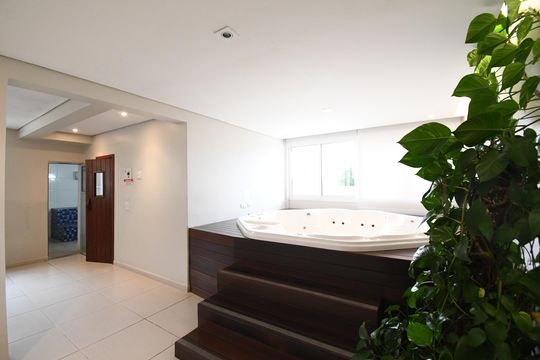 Área comum - Jacuzzy de apartamento para alugar com 3 quartos, 102m² em São Domingos, São José dos Pinhais