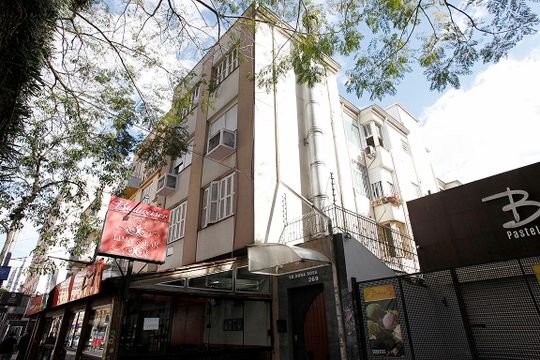 Fachada de apartamento para alugar com 1 quarto, 48m² em Cidade Baixa, Porto Alegre