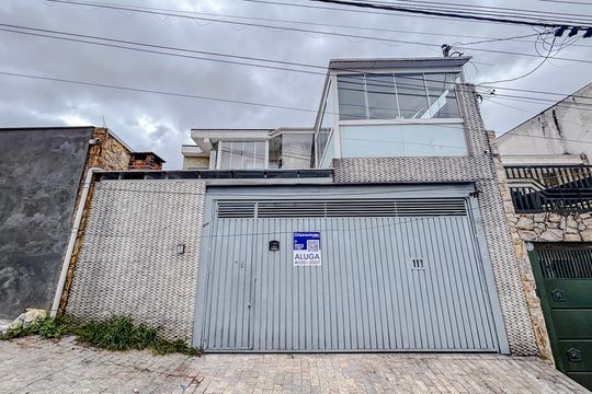 Fachada com Placa de casa para alugar com 3 quartos, 115m² em Vila Matilde, São Paulo