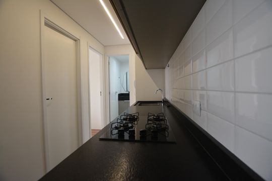 COZINHA de apartamento para alugar com 1 quarto, 40m² em Butantã, São Paulo