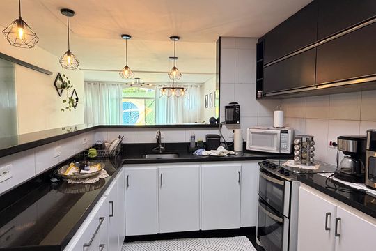 Cozinha de casa para alugar com 3 quartos, 140m² em Olímpico, São Caetano do Sul