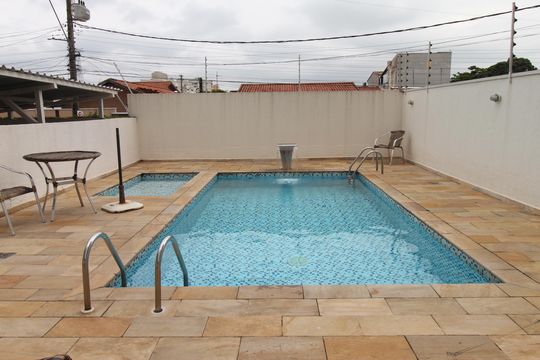 Área comum - Piscina de apartamento para alugar com 3 quartos, 96m² em Jardim America, São José dos Campos