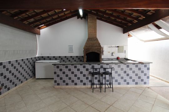 Área comum - Churrasqueira de apartamento para alugar com 3 quartos, 96m² em Jardim America, São José dos Campos