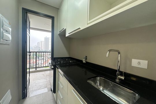 Cozinha de apartamento à venda com 2 quartos, 56m² em Nova Aldeinha, Barueri