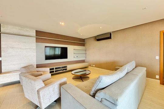 Sala de apartamento para alugar com 3 quartos, 172m² em Centro Empresarial Tamboré, Santana de Parnaíba