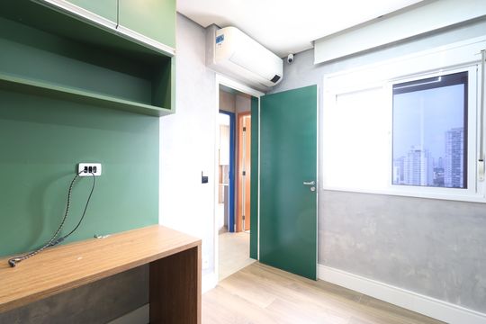 Quarto 1 de apartamento para alugar com 3 quartos, 108m² em Barra Funda, São Paulo