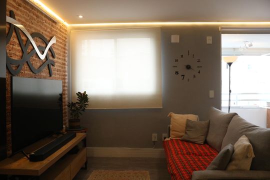 Sala de apartamento para alugar com 1 quarto, 65m² em Vila Anglo Brasileira, São Paulo