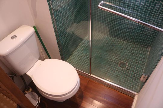 Banheiro 1 de apartamento para alugar com 1 quarto, 65m² em Vila Anglo Brasileira, São Paulo