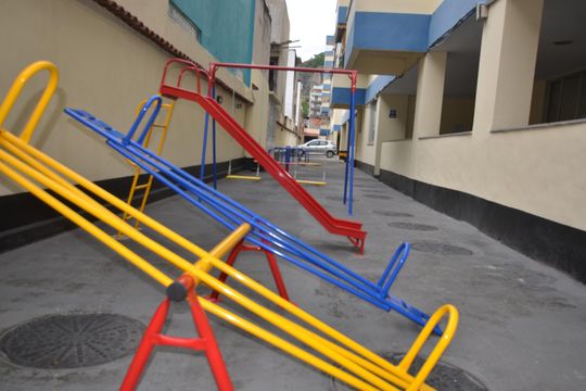 Área comum - Playground de apartamento para alugar com 2 quartos, 126m² em Praça Seca, Rio de Janeiro