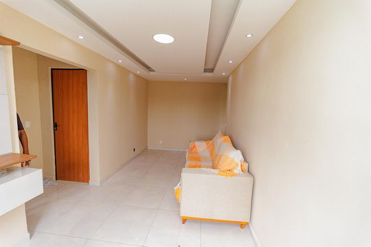 Sala de apartamento para alugar com 2 quartos, 50m² em Campo Grande, Rio de Janeiro
