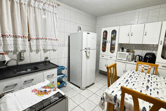 Cozinha de casa à venda com 2 quartos, 105m² em Centreville, Santo André
