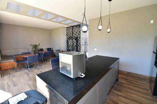 Área comum - Churrasqueira de apartamento para alugar com 2 quartos, 67m² em Jardim Guanabara, Campinas
