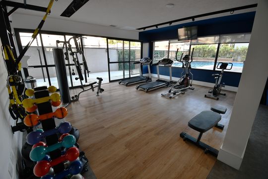 Área comum - Academia de apartamento para alugar com 2 quartos, 67m² em Jardim Guanabara, Campinas