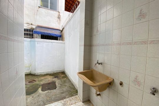 Área de serviço de apartamento para alugar com 1 quarto, 50m² em Higienópolis, Rio de Janeiro