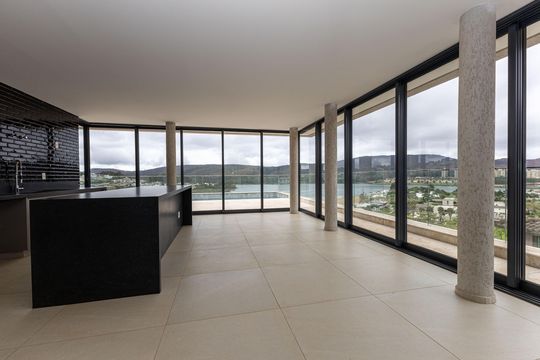 Cozinha de casa de condomínio à venda com 5 quartos, 765m² em Alphaville - Lagoa dos Ingleses, Nova Lima