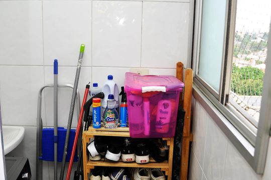 Detalhe - Área de Serviço de apartamento à venda com 2 quartos, 52m² em Jardim Regina, São Paulo