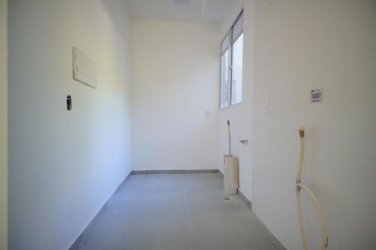 Cozinha de apartamento à venda com 2 quartos, 42m² em Morro Santana, Porto Alegre