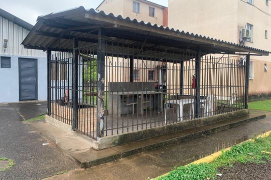 Área comum - Churrasqueira de apartamento para alugar com 2 quartos, 49m² em Centro, São Leopoldo