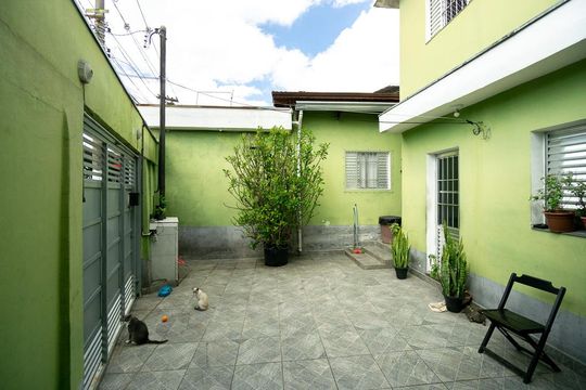Quintal e garagem de casa de condomínio à venda com 3 quartos, 100m² em Penha de França, São Paulo
