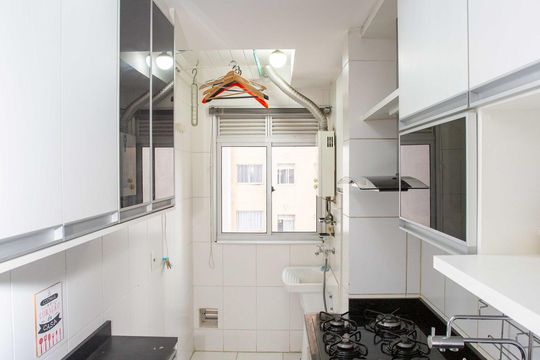 Cozinha de apartamento para alugar com 2 quartos, 44m² em Centro, Diadema