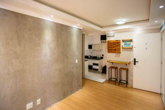 Sala de apartamento para alugar com 2 quartos, 44m² em Centro, Diadema