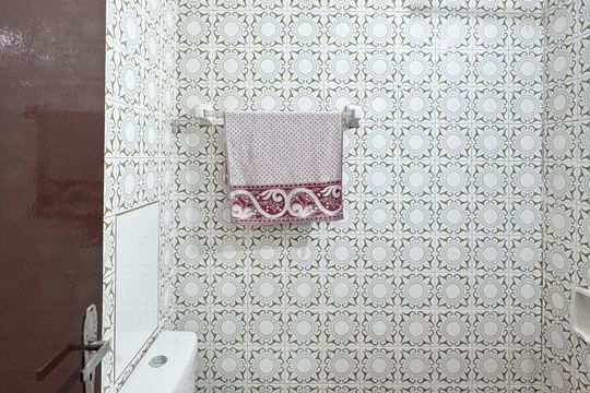 Banheiro de serviço de casa à venda com 2 quartos, 98m² em Nova Petrópolis, São Bernardo do Campo