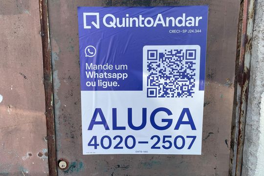 Plaquinha EWTB-1965 de casa para alugar com 2 quartos, 80m² em Vila Dalva, São Paulo