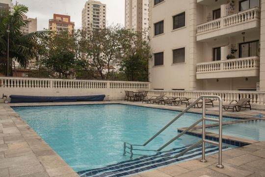 Área comum - Piscina de apartamento para alugar com 3 quartos, 72m² em Chácara Inglesa, São Paulo