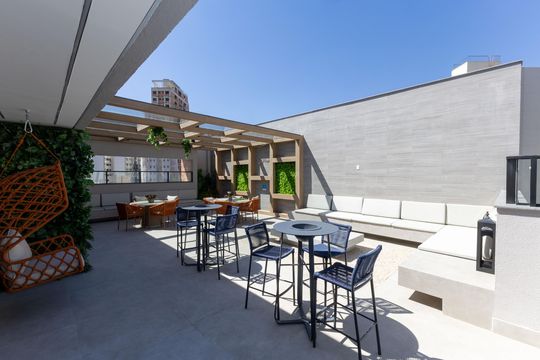 Área comum - Área Gourmet 2 de apartamento para alugar com 2 quartos, 72m² em Lourdes, Belo Horizonte