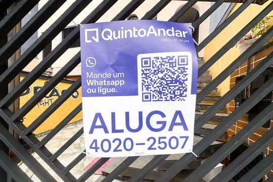 Placa de casa para alugar com 1 quarto, 60m² em Jardim Borborema, São Bernardo do Campo