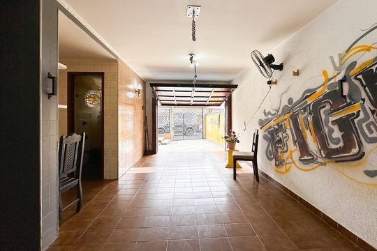 Sala de casa para alugar com 1 quarto, 60m² em Jardim Borborema, São Bernardo do Campo