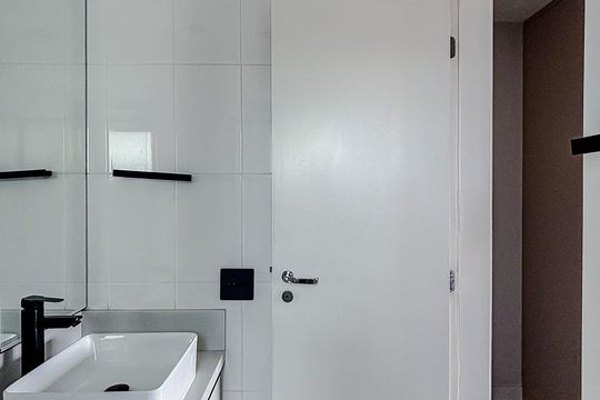 Banheiro da Suíte de apartamento para alugar com 3 quartos, 96m² em Tatuapé, São Paulo