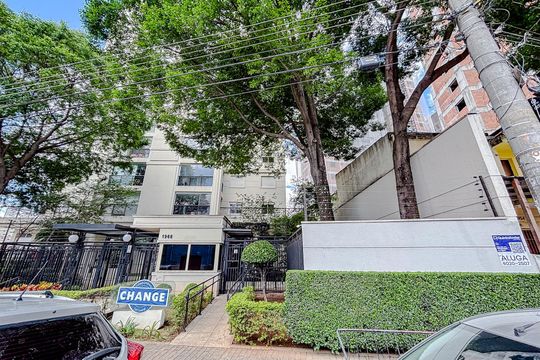 Fachada com Placa de apartamento para alugar com 3 quartos, 96m² em Tatuapé, São Paulo