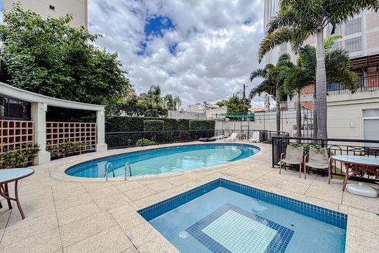 Área comum - Piscina de apartamento para alugar com 3 quartos, 96m² em Tatuapé, São Paulo