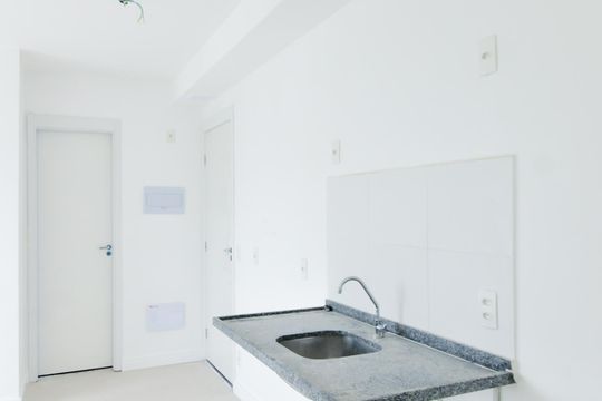 Cozinha e Área de Serviço de apartamento para alugar com 2 quartos, 39m² em Picanço, Guarulhos