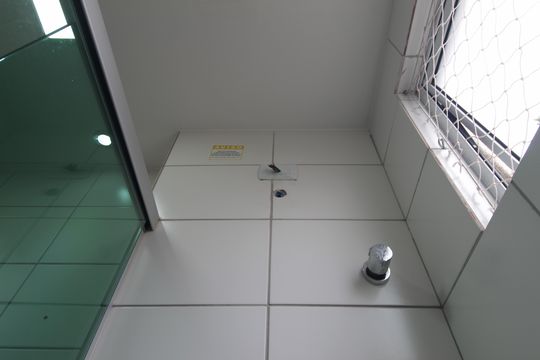 Banheiro Social de apartamento para alugar com 2 quartos, 48m² em Bandeirantes (pampulha), Belo Horizonte