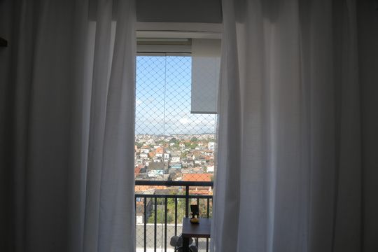 Sacada da sala de apartamento à venda com 2 quartos, 44m² em Vila Princesa Isabel, São Paulo