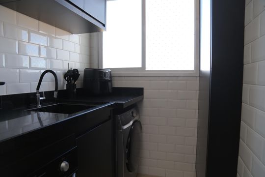 Área de Serviço de apartamento à venda com 2 quartos, 44m² em Vila Princesa Isabel, São Paulo